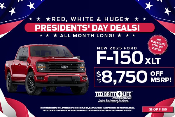 NEW 2025 FORD F-150 XLT