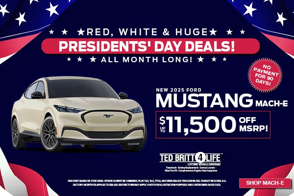 NEW 2025 FORD MACH-E