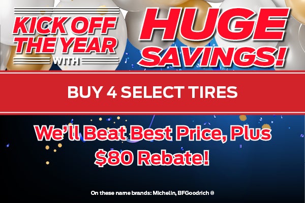 Buy 4 Select Tires