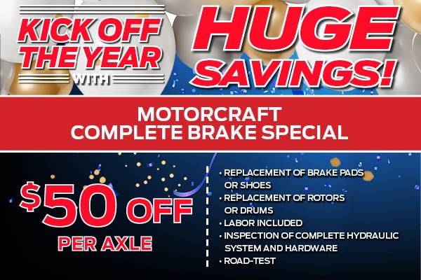 Motorcraft Complete Brake Special