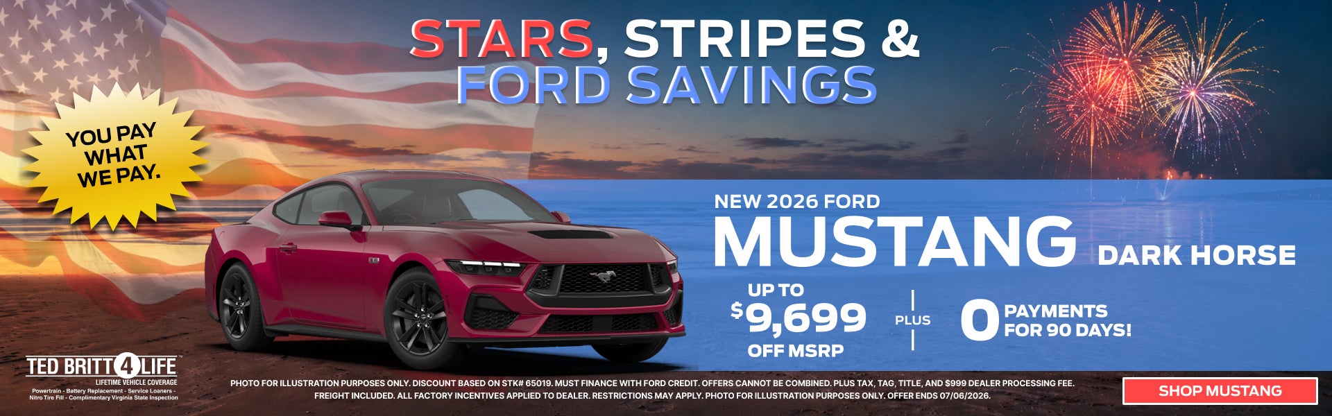 NEW 2026 FORD MUSTANG