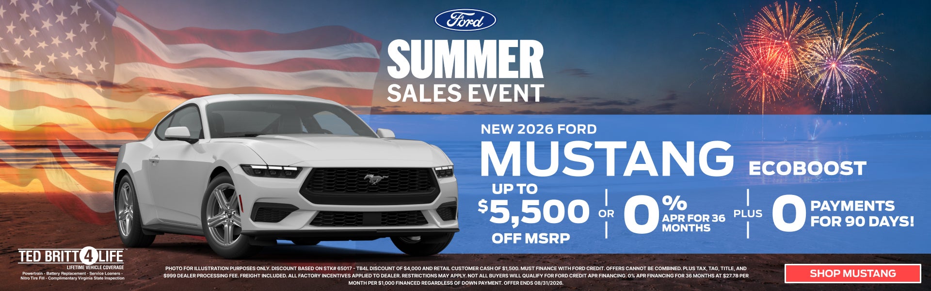 NEW 2026 FORD MUSTANG