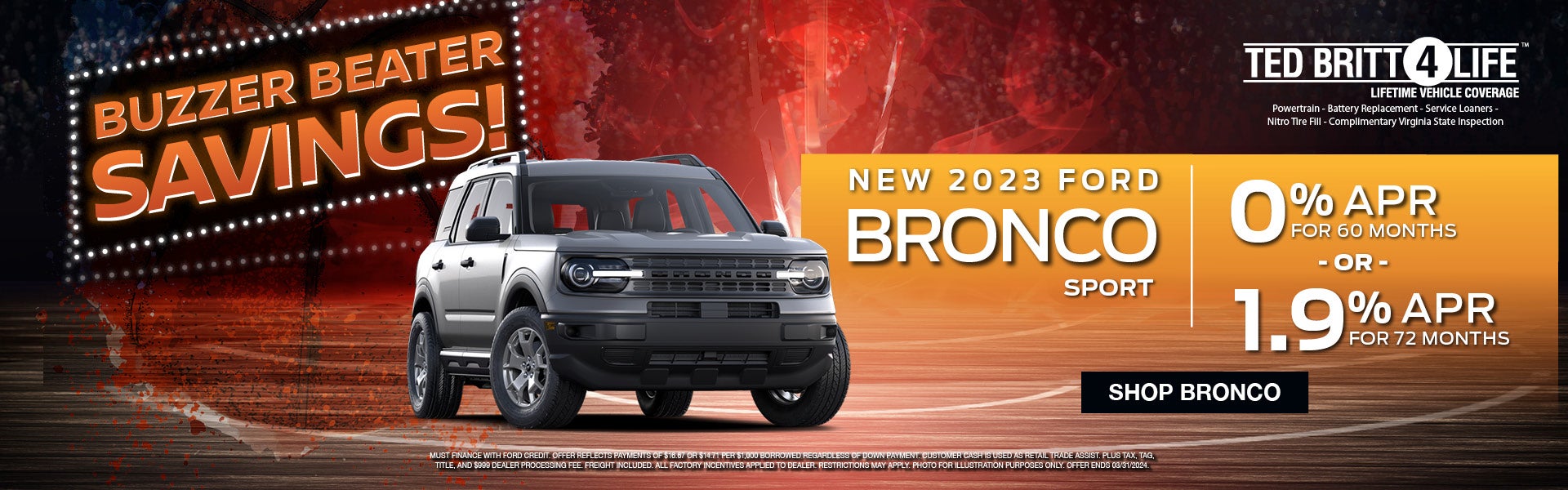 New 2023 Ford Bronco Sport