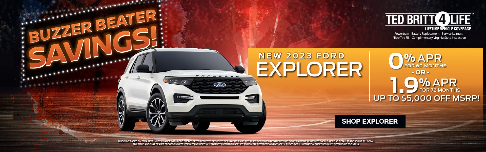 new 2023 ford explorer