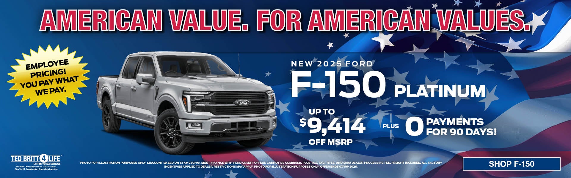NEW 2025 FORD F-150 