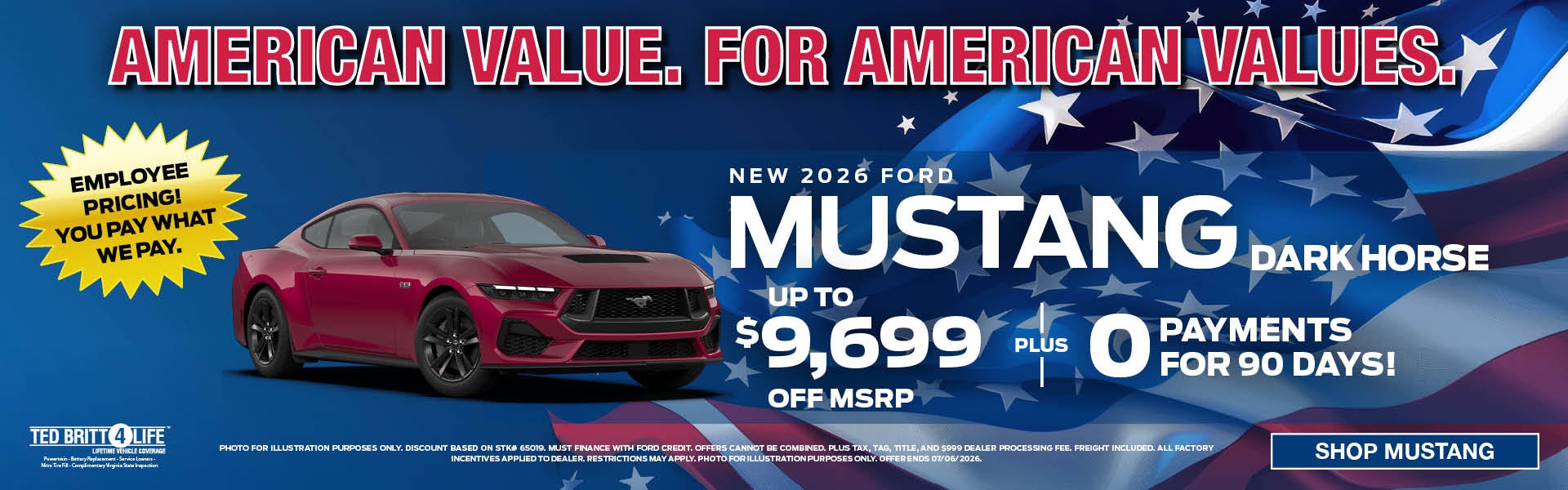 NEW 2026 FORD MUSTANG
