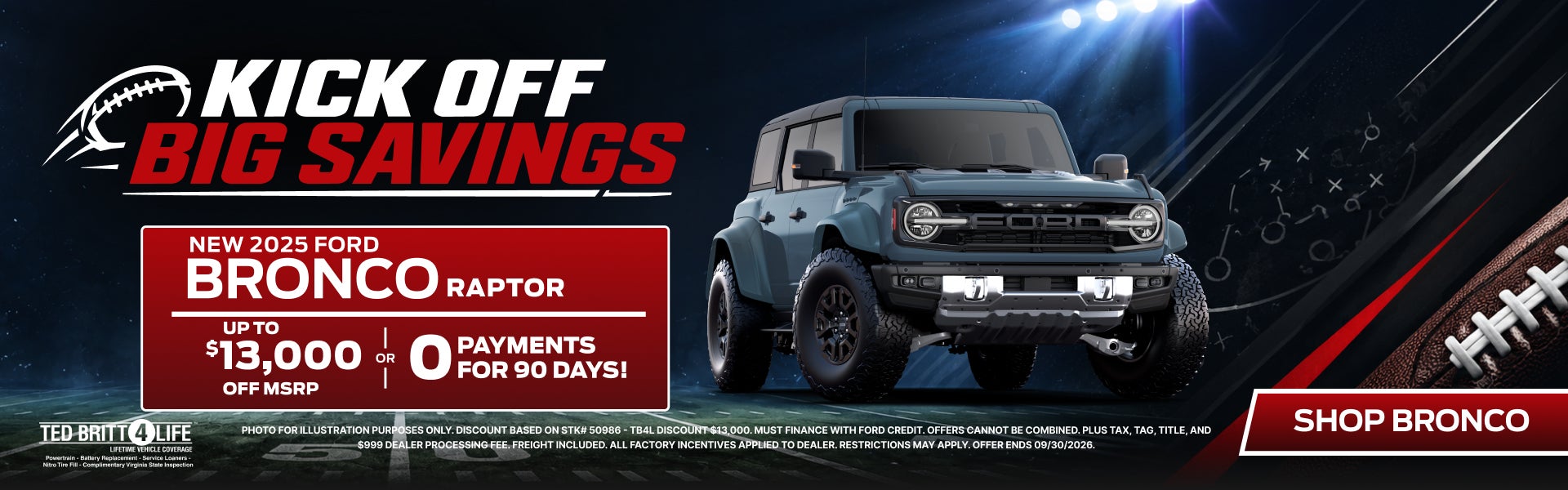 NEW 2025 FORD BRONCO RAPTOR
