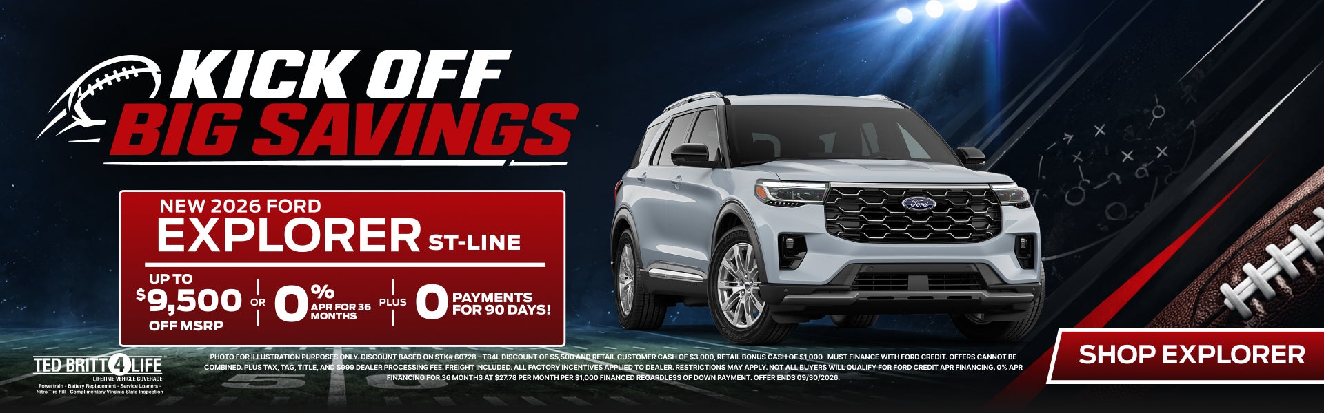 NEW 2026 FORD EXPLORER